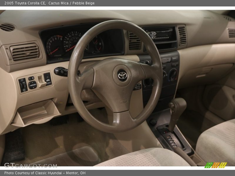 Cactus Mica / Pebble Beige 2005 Toyota Corolla CE
