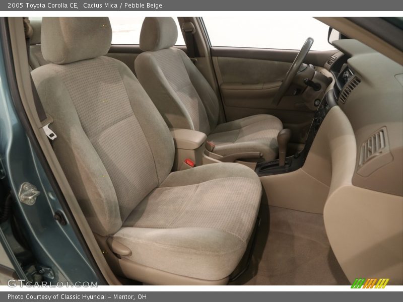 Cactus Mica / Pebble Beige 2005 Toyota Corolla CE