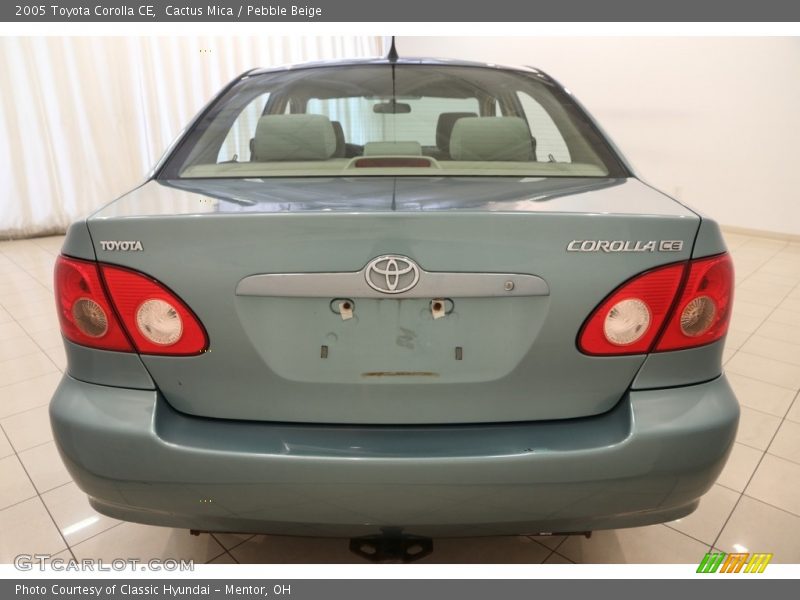Cactus Mica / Pebble Beige 2005 Toyota Corolla CE