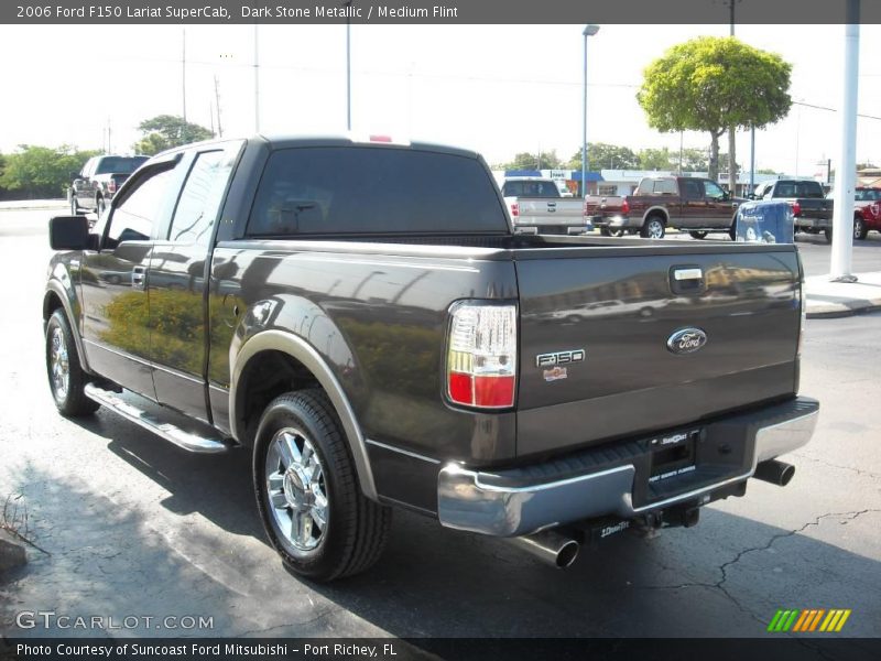 Dark Stone Metallic / Medium Flint 2006 Ford F150 Lariat SuperCab