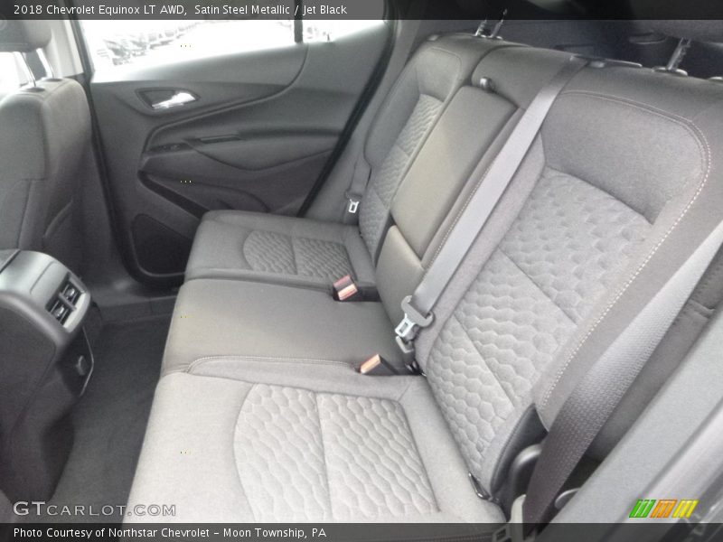 Satin Steel Metallic / Jet Black 2018 Chevrolet Equinox LT AWD