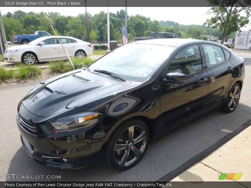 Pitch Black / Black 2016 Dodge Dart GT