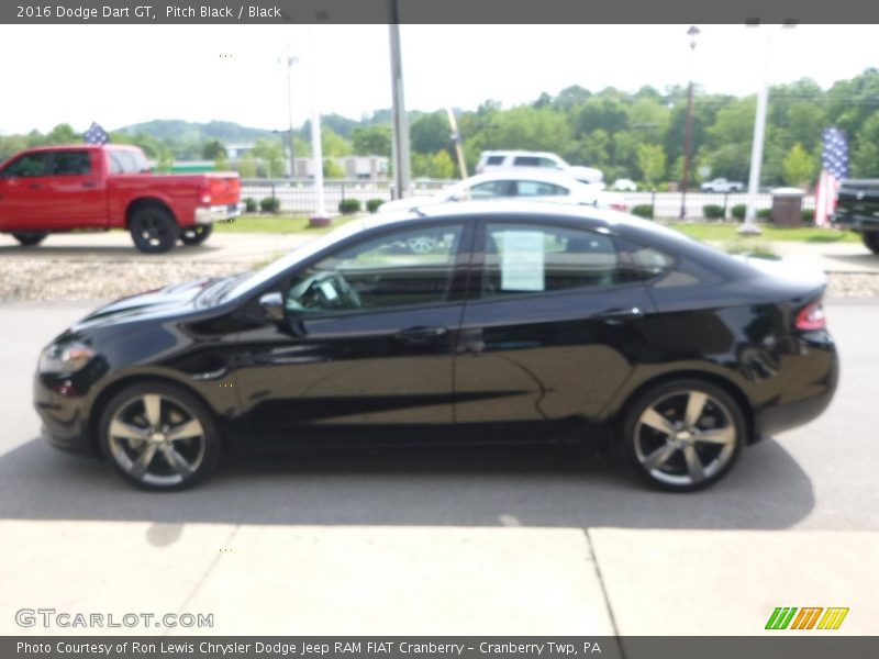 Pitch Black / Black 2016 Dodge Dart GT