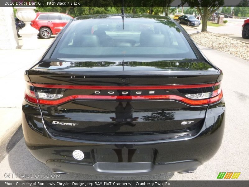 Pitch Black / Black 2016 Dodge Dart GT