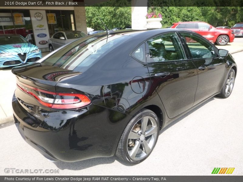 Pitch Black / Black 2016 Dodge Dart GT