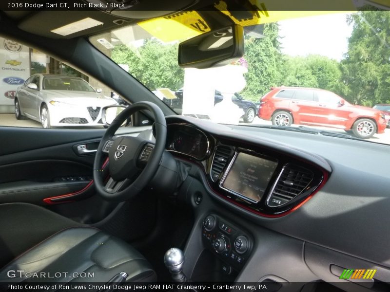 Pitch Black / Black 2016 Dodge Dart GT