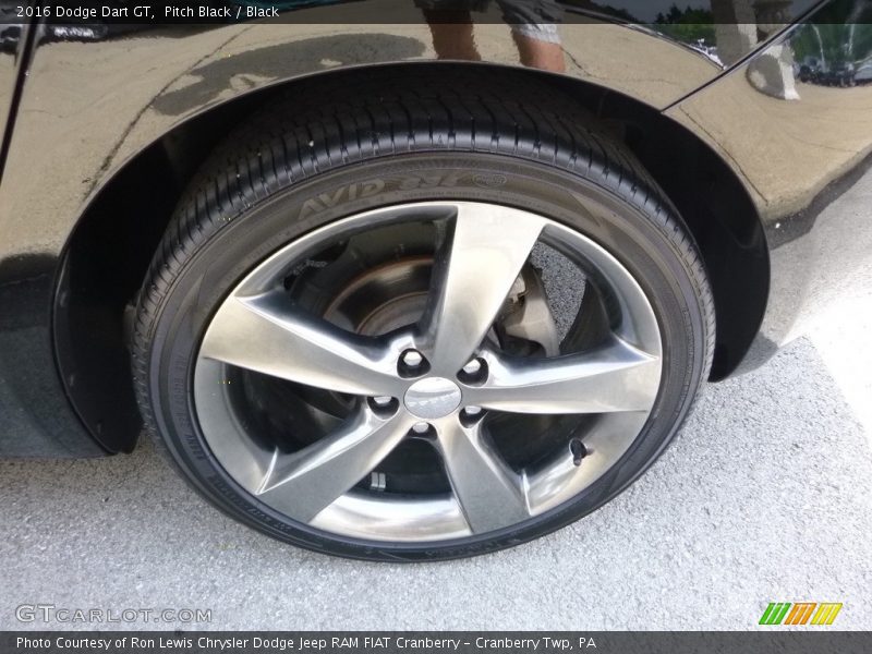 Pitch Black / Black 2016 Dodge Dart GT