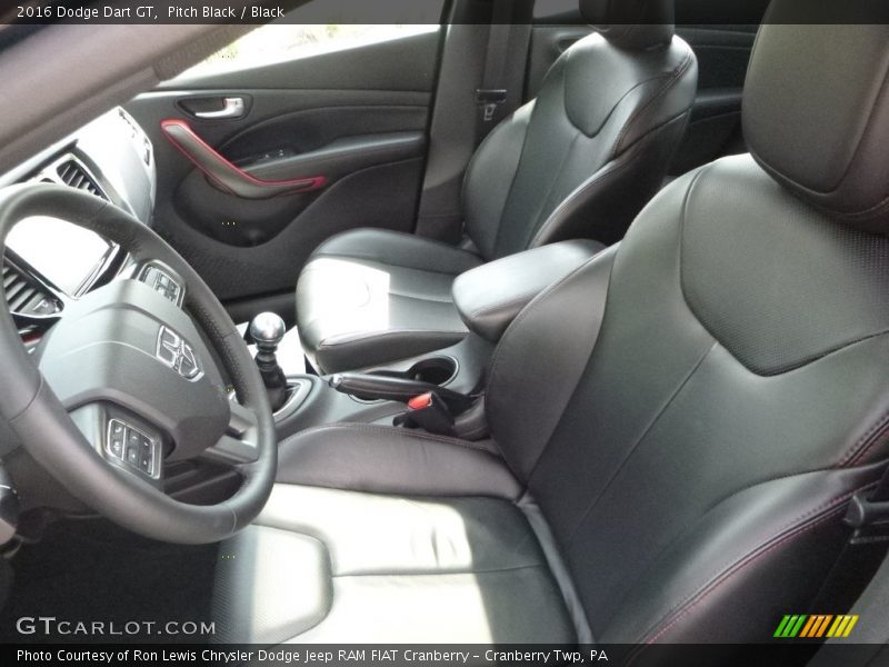 Pitch Black / Black 2016 Dodge Dart GT