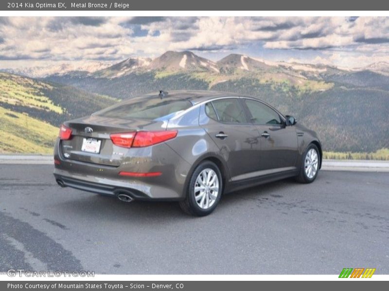 Metal Bronze / Beige 2014 Kia Optima EX