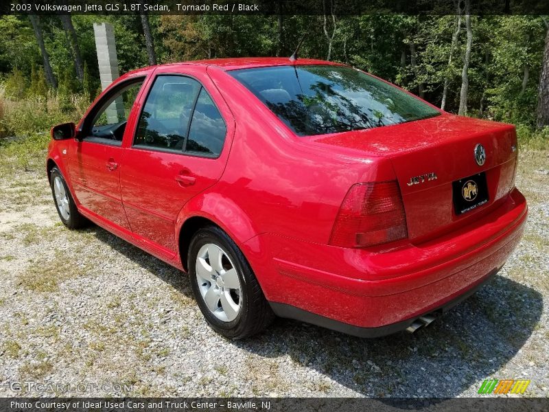 Tornado Red / Black 2003 Volkswagen Jetta GLS 1.8T Sedan