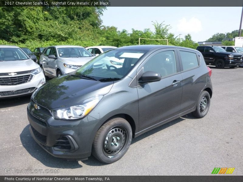 Nightfall Gray Metallic / Jet Black 2017 Chevrolet Spark LS