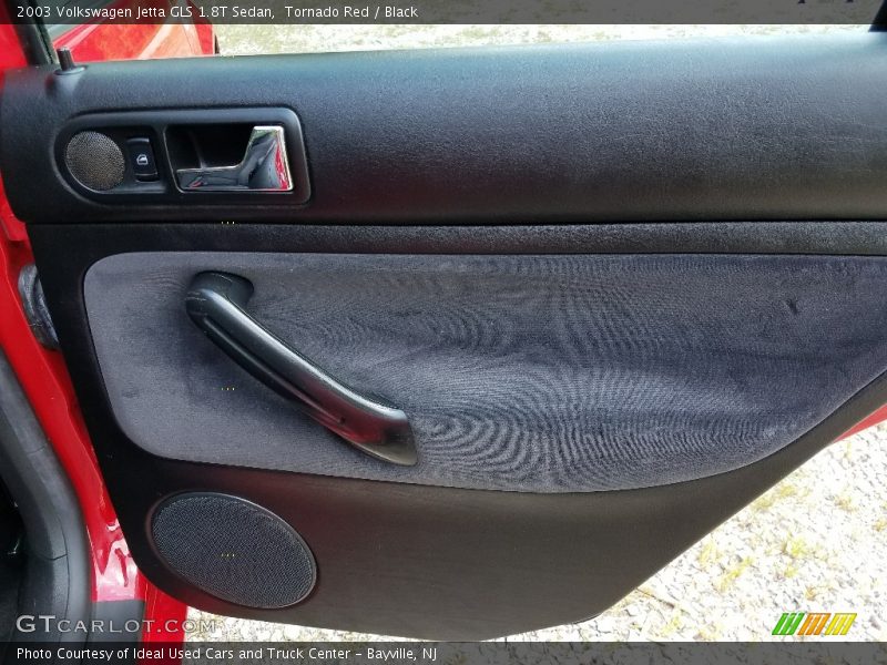 Tornado Red / Black 2003 Volkswagen Jetta GLS 1.8T Sedan