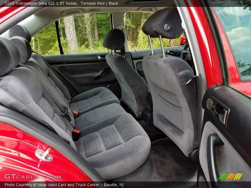 Tornado Red / Black 2003 Volkswagen Jetta GLS 1.8T Sedan
