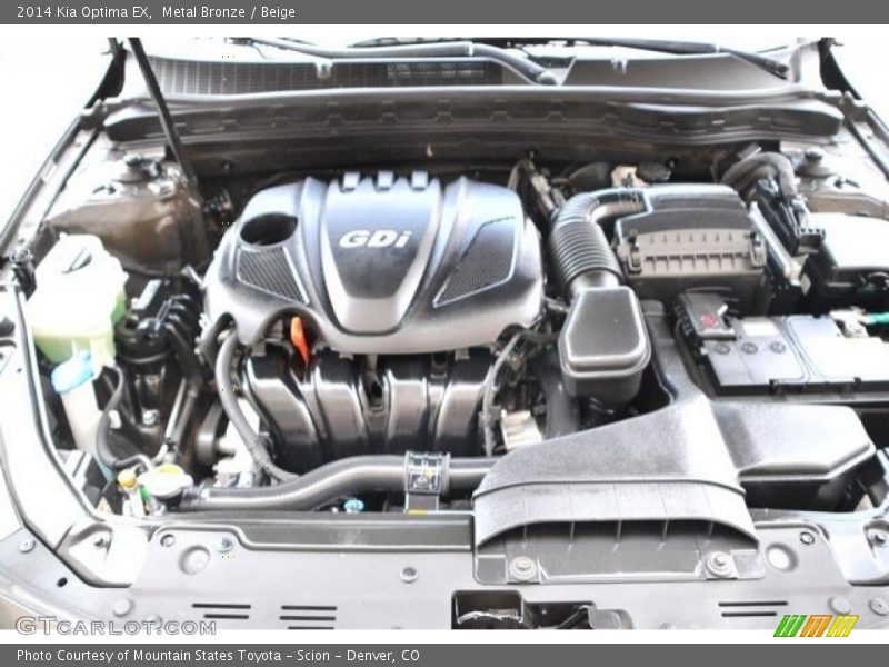 Metal Bronze / Beige 2014 Kia Optima EX
