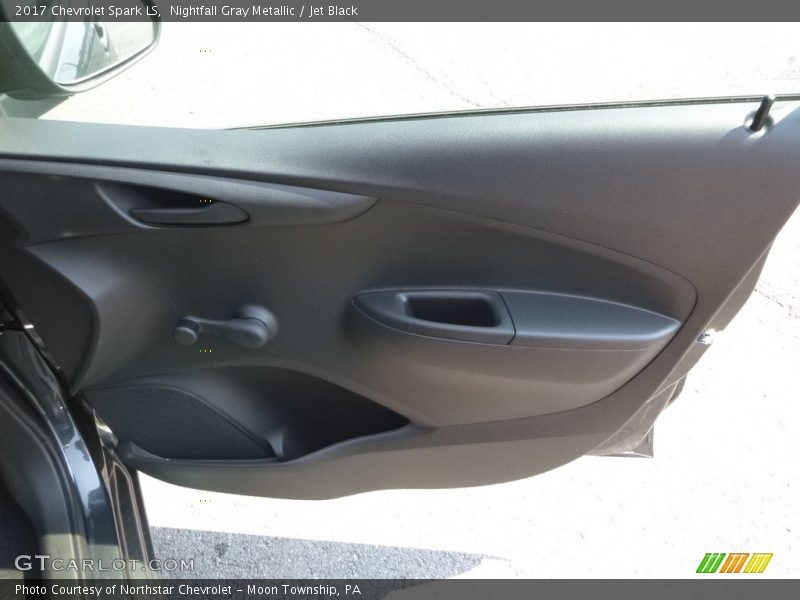 Nightfall Gray Metallic / Jet Black 2017 Chevrolet Spark LS