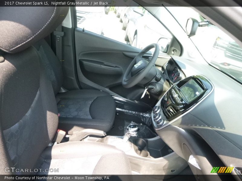 Nightfall Gray Metallic / Jet Black 2017 Chevrolet Spark LS