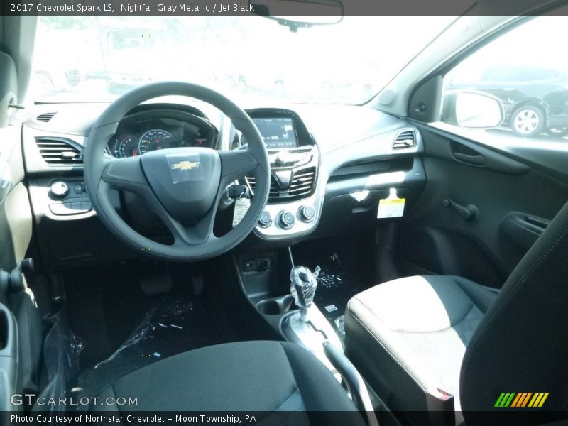 Nightfall Gray Metallic / Jet Black 2017 Chevrolet Spark LS
