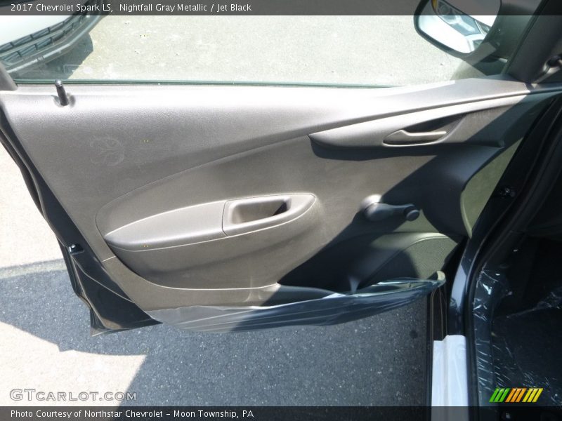 Nightfall Gray Metallic / Jet Black 2017 Chevrolet Spark LS