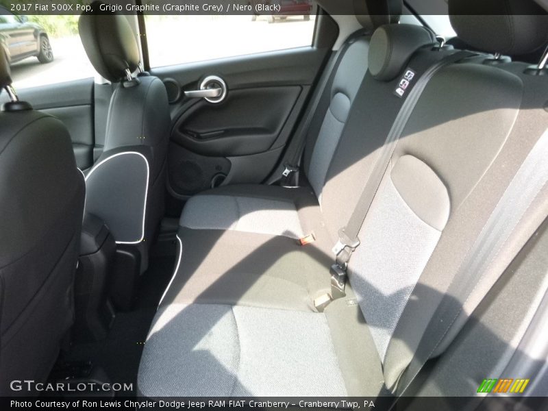 Grigio Graphite (Graphite Grey) / Nero (Black) 2017 Fiat 500X Pop