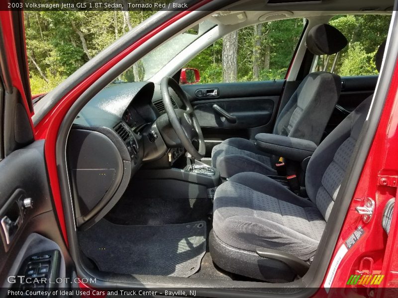 Tornado Red / Black 2003 Volkswagen Jetta GLS 1.8T Sedan