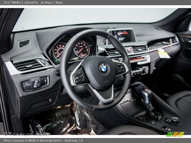 Jet Black / Black 2017 BMW X1 xDrive28i
