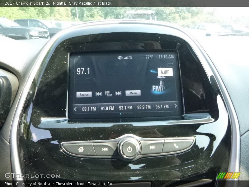 Nightfall Gray Metallic / Jet Black 2017 Chevrolet Spark LS