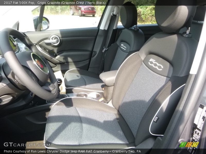 Grigio Graphite (Graphite Grey) / Nero (Black) 2017 Fiat 500X Pop