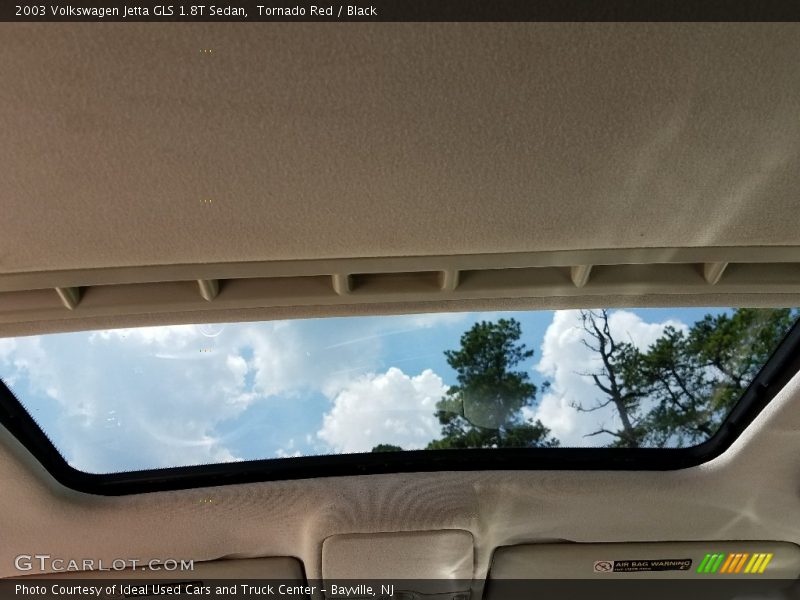 Tornado Red / Black 2003 Volkswagen Jetta GLS 1.8T Sedan