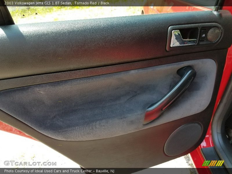 Tornado Red / Black 2003 Volkswagen Jetta GLS 1.8T Sedan