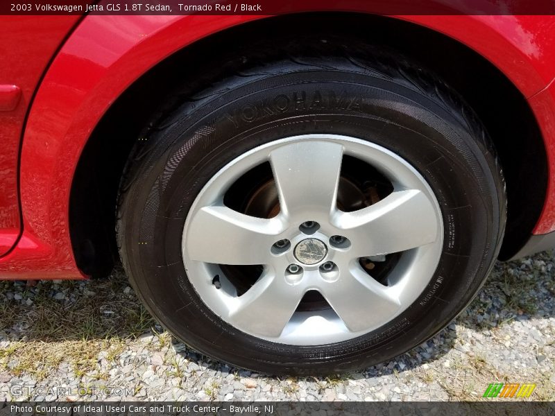 Tornado Red / Black 2003 Volkswagen Jetta GLS 1.8T Sedan