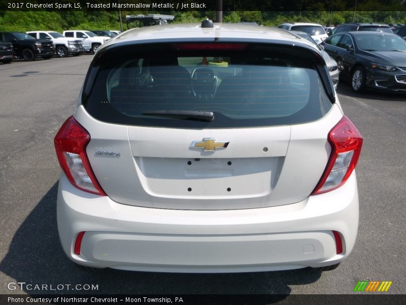 Toasted Marshmallow Metallic / Jet Black 2017 Chevrolet Spark LS
