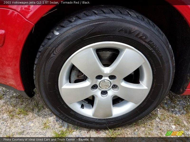 Tornado Red / Black 2003 Volkswagen Jetta GLS 1.8T Sedan