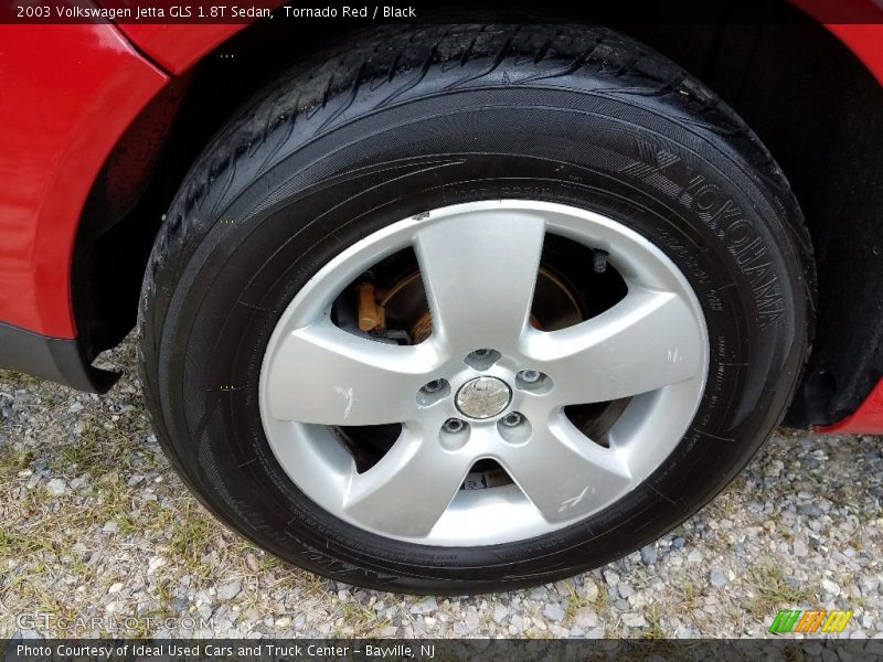 Tornado Red / Black 2003 Volkswagen Jetta GLS 1.8T Sedan