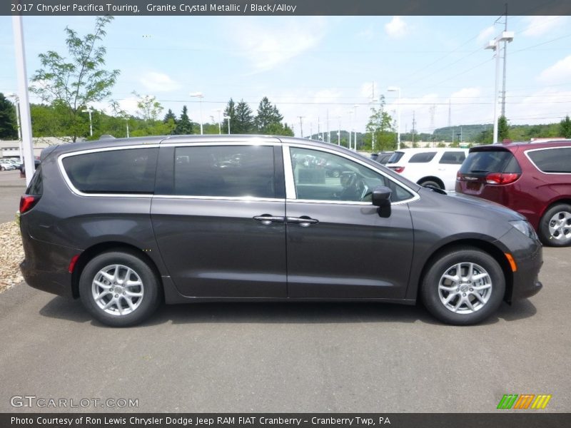 Granite Crystal Metallic / Black/Alloy 2017 Chrysler Pacifica Touring