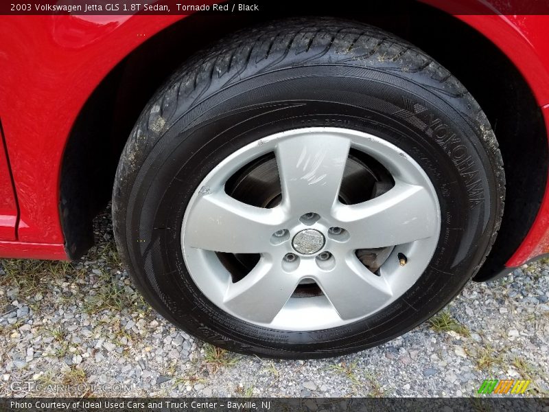 Tornado Red / Black 2003 Volkswagen Jetta GLS 1.8T Sedan