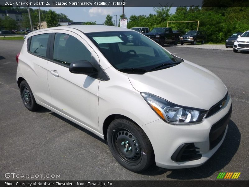 Toasted Marshmallow Metallic / Jet Black 2017 Chevrolet Spark LS