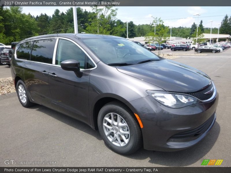 Granite Crystal Metallic / Black/Alloy 2017 Chrysler Pacifica Touring