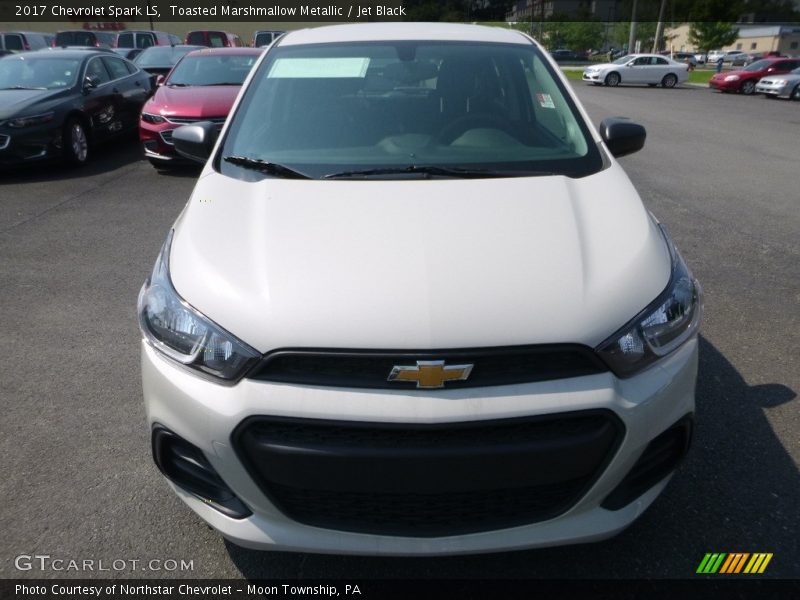 Toasted Marshmallow Metallic / Jet Black 2017 Chevrolet Spark LS