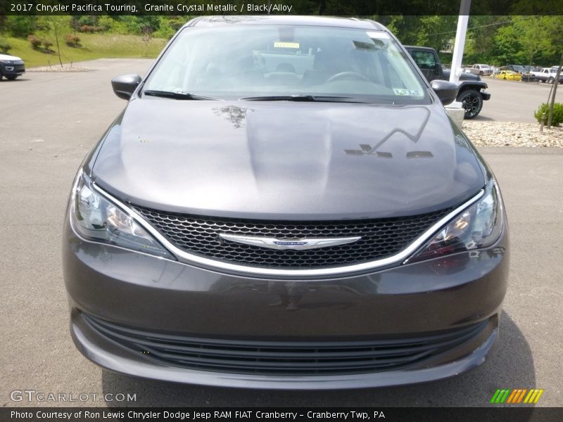 Granite Crystal Metallic / Black/Alloy 2017 Chrysler Pacifica Touring
