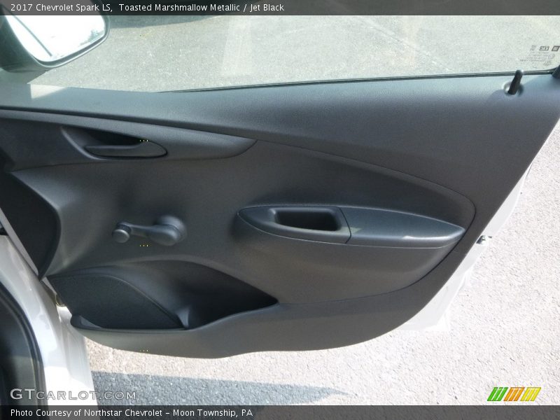 Toasted Marshmallow Metallic / Jet Black 2017 Chevrolet Spark LS