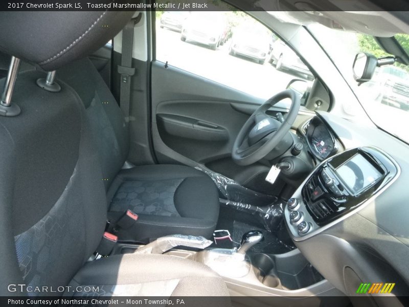 Toasted Marshmallow Metallic / Jet Black 2017 Chevrolet Spark LS