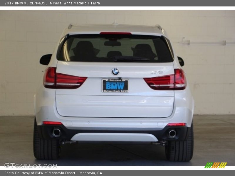 Mineral White Metallic / Terra 2017 BMW X5 xDrive35i