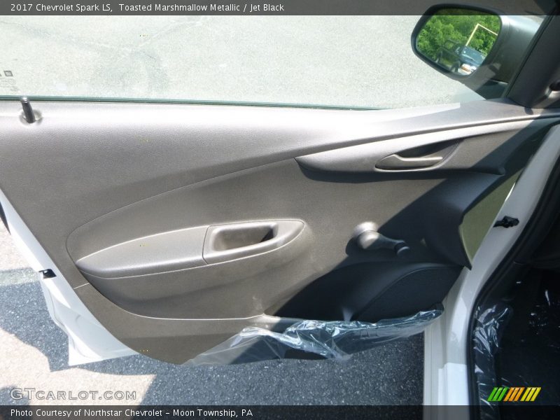 Toasted Marshmallow Metallic / Jet Black 2017 Chevrolet Spark LS