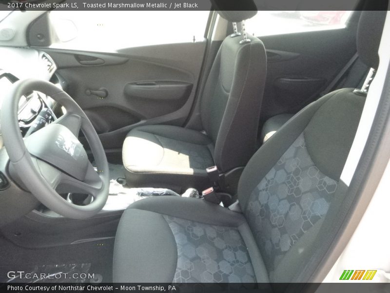 Toasted Marshmallow Metallic / Jet Black 2017 Chevrolet Spark LS