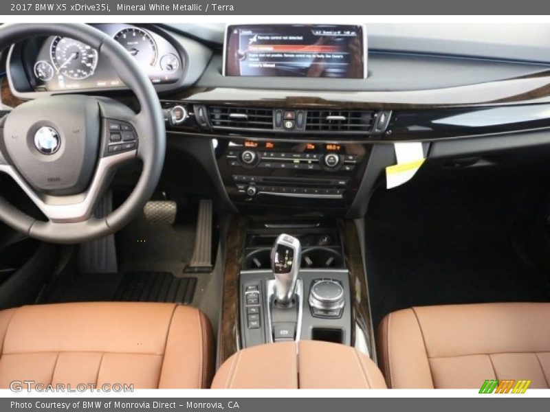Mineral White Metallic / Terra 2017 BMW X5 xDrive35i