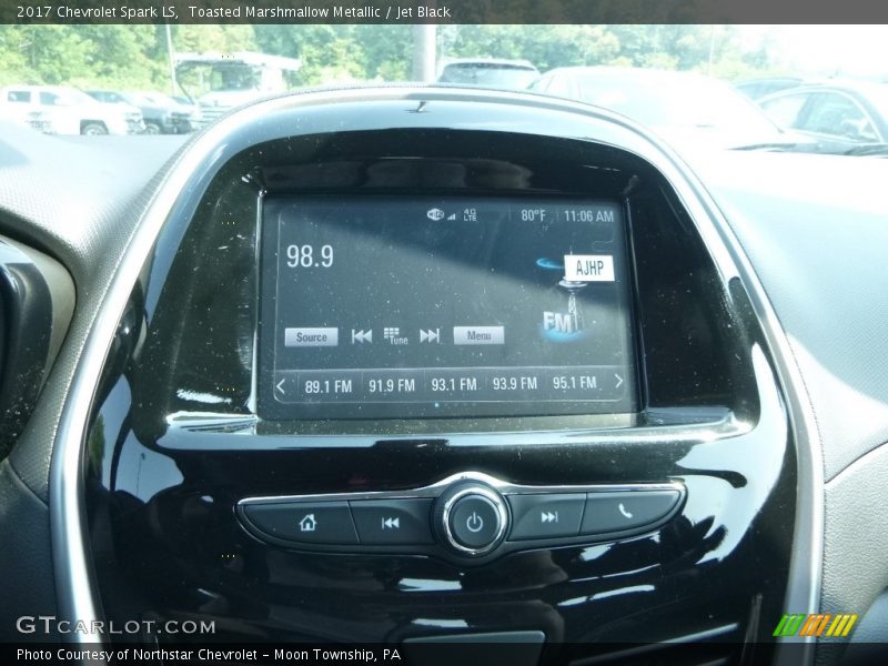 Toasted Marshmallow Metallic / Jet Black 2017 Chevrolet Spark LS
