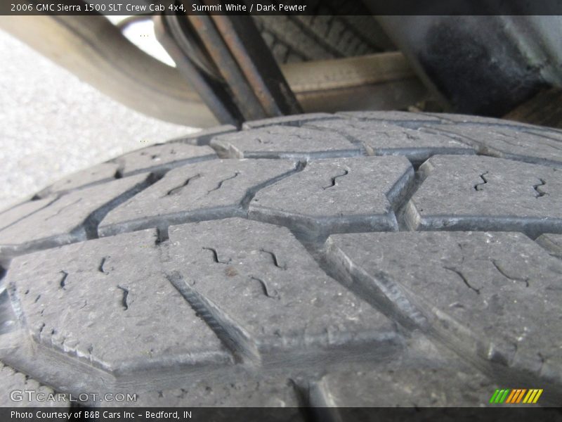 Summit White / Dark Pewter 2006 GMC Sierra 1500 SLT Crew Cab 4x4