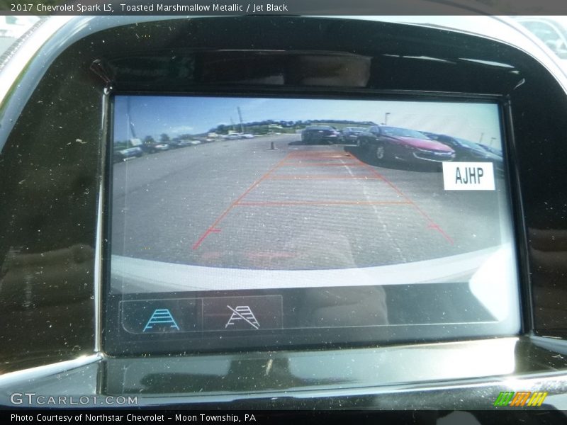 Toasted Marshmallow Metallic / Jet Black 2017 Chevrolet Spark LS