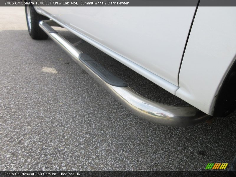 Summit White / Dark Pewter 2006 GMC Sierra 1500 SLT Crew Cab 4x4