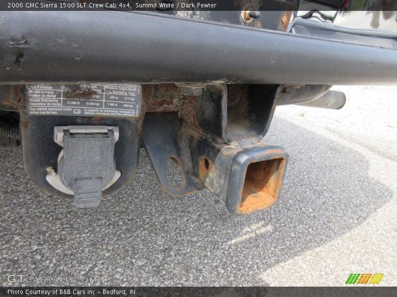 Summit White / Dark Pewter 2006 GMC Sierra 1500 SLT Crew Cab 4x4